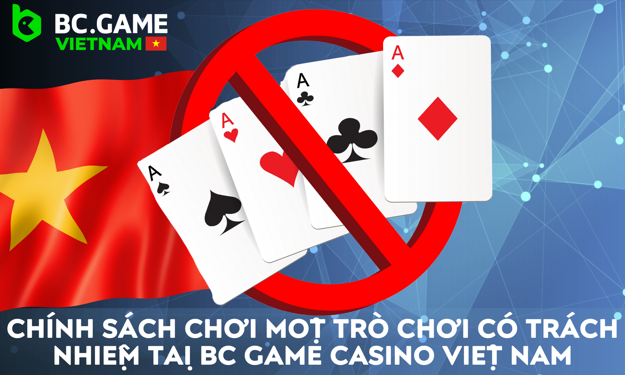 Casino BC Game đặc biệt khuyến khích bạn trở thành người chơi có trách nhiệm và tuân thủ Chính sách chơi bạc có trách nhiệm