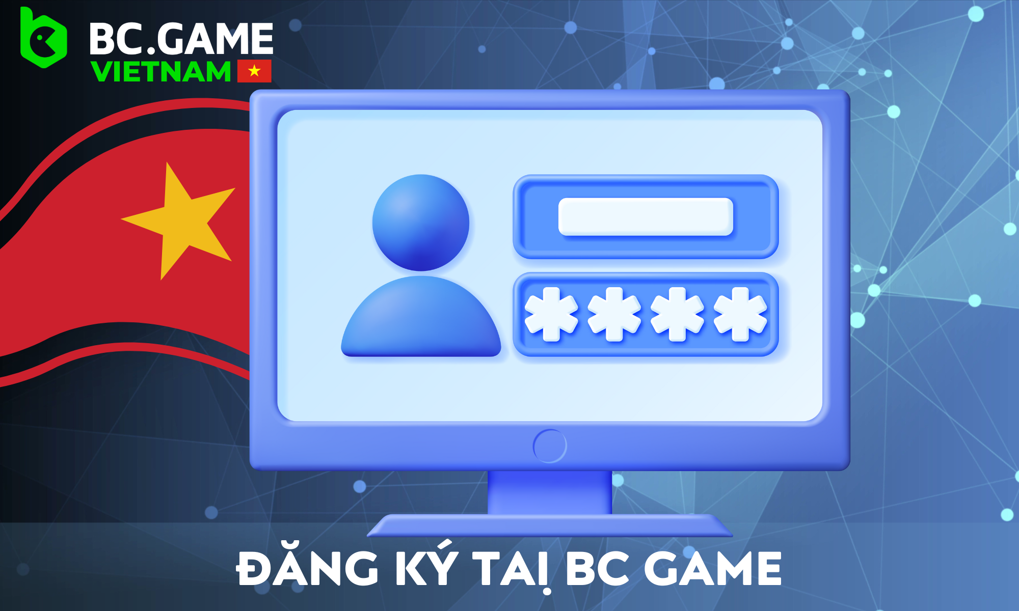 BC Game có quy trình đăng ký rất đơn giản và dễ dàng dành cho người chơi Việt Nam