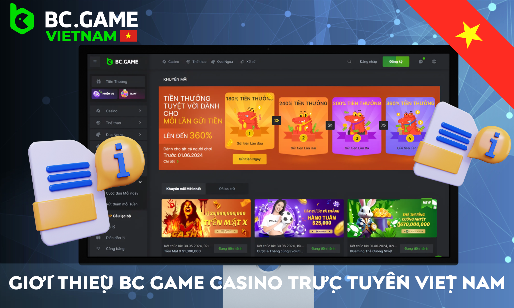 Thông tin chi tiết về thương hiệu Game Casino Trực Tuyến BC