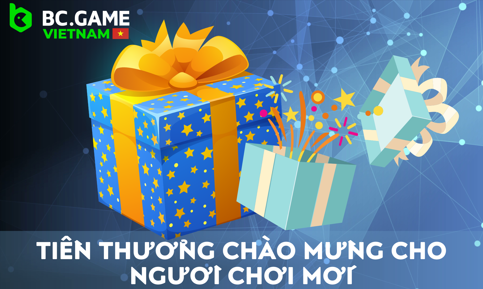 Mỗi người chơi BC Game mới đều nhận được tiền thưởng chào mừng