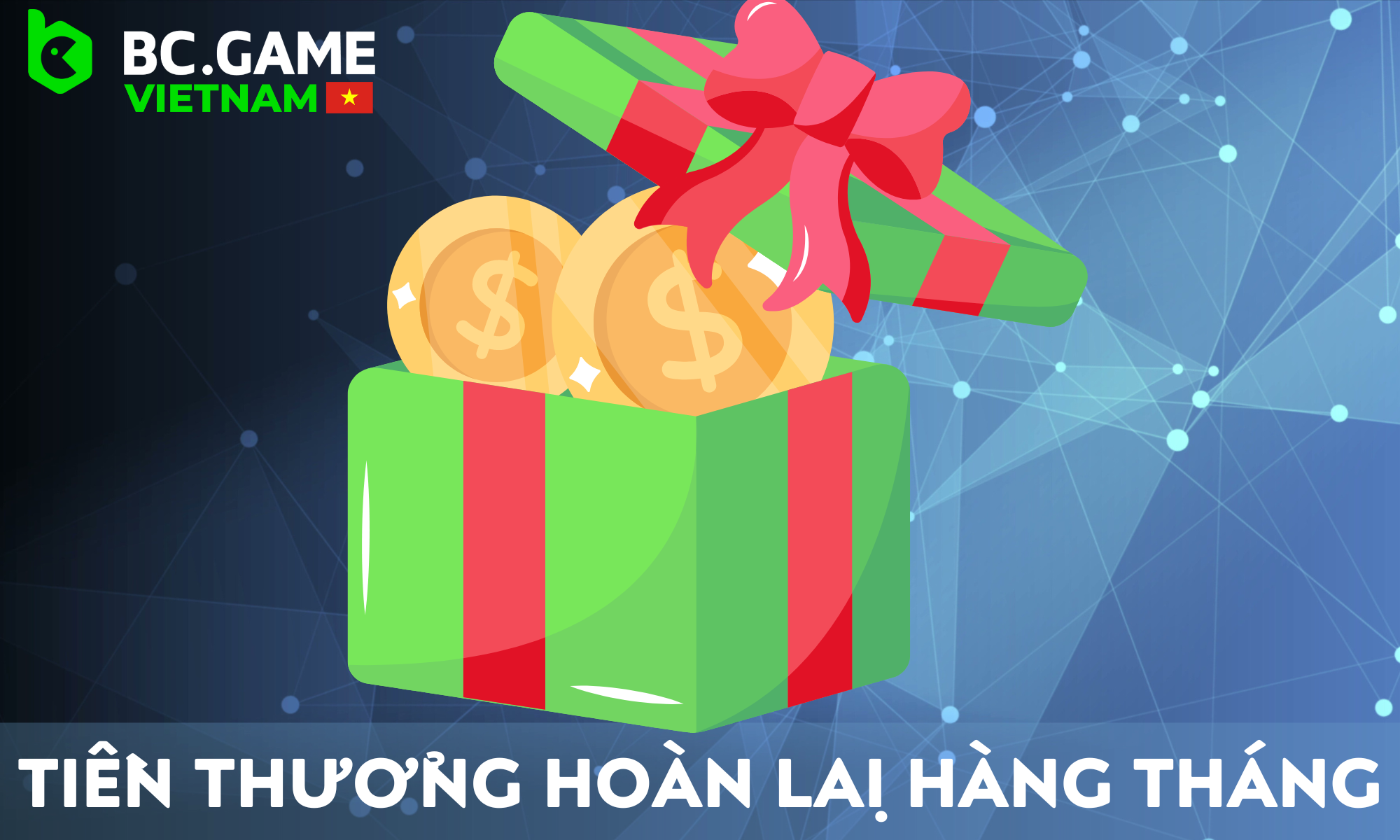 Ngoài ra, tất cả người chơi đều có cơ hội nhận được tiền thưởng hàng tháng từ BC Game