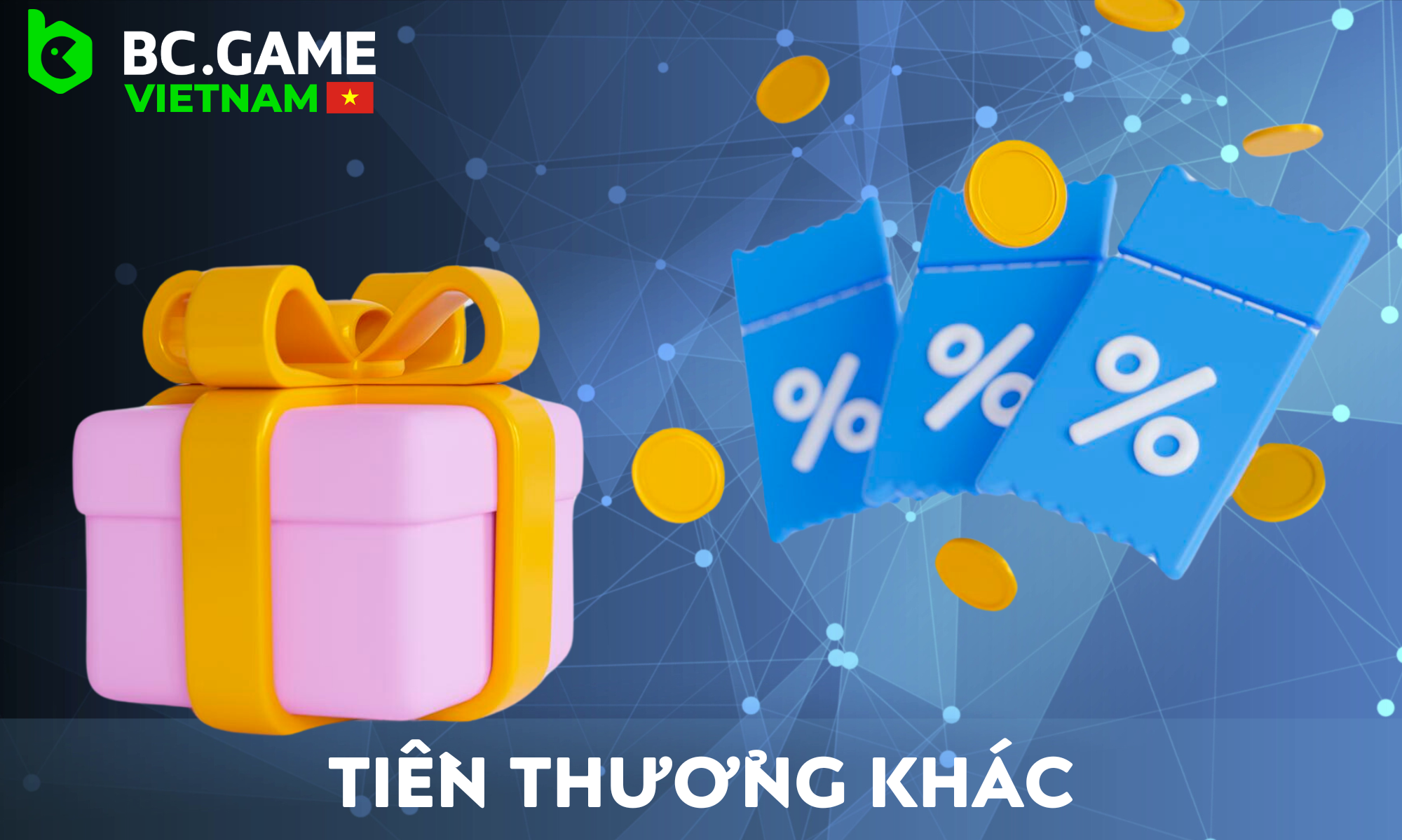 Trên trang web BC Game, bạn có thể tìm thấy nhiều phần thưởng và khuyến mãi khác nhau