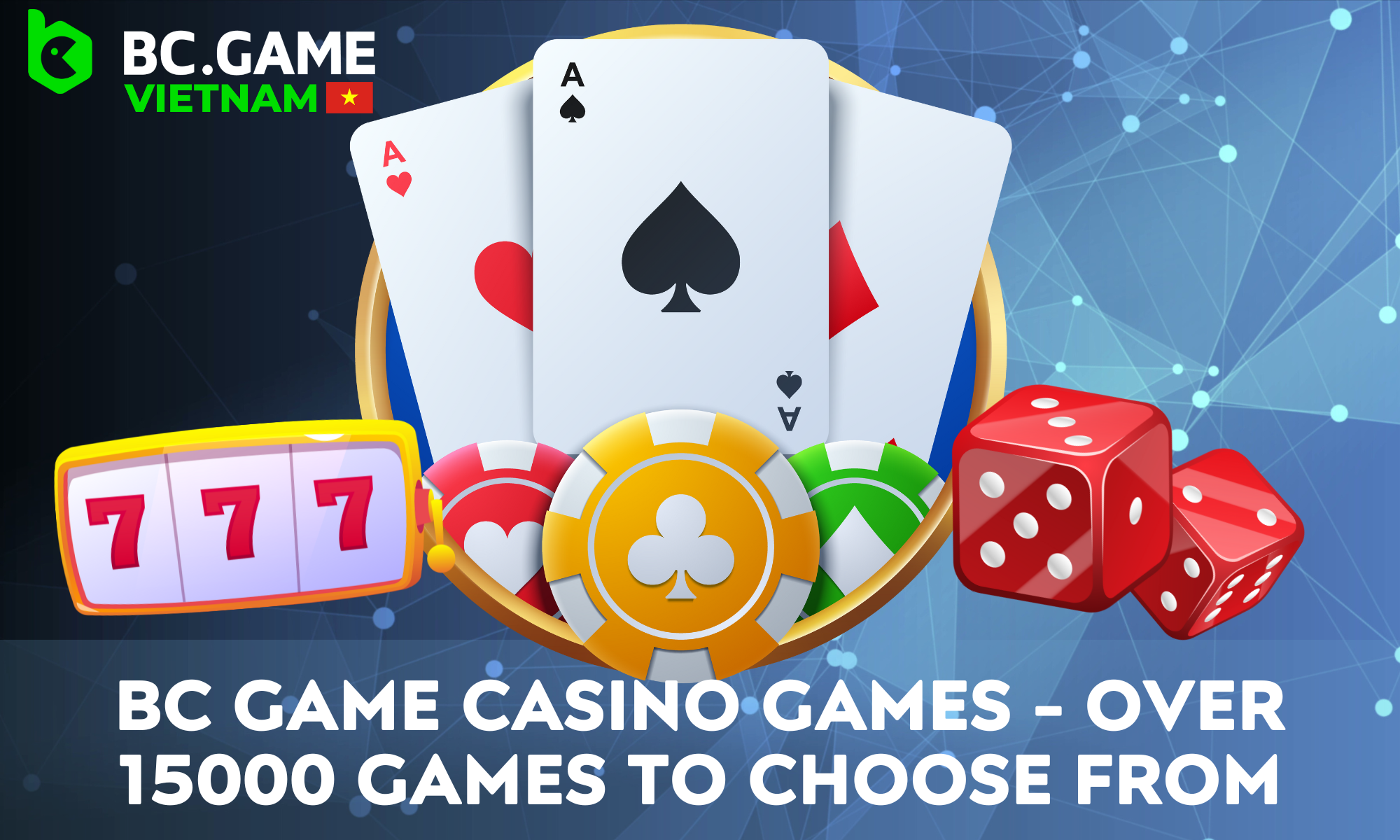 BC Game Casino Games has over 15,000 games to choose from