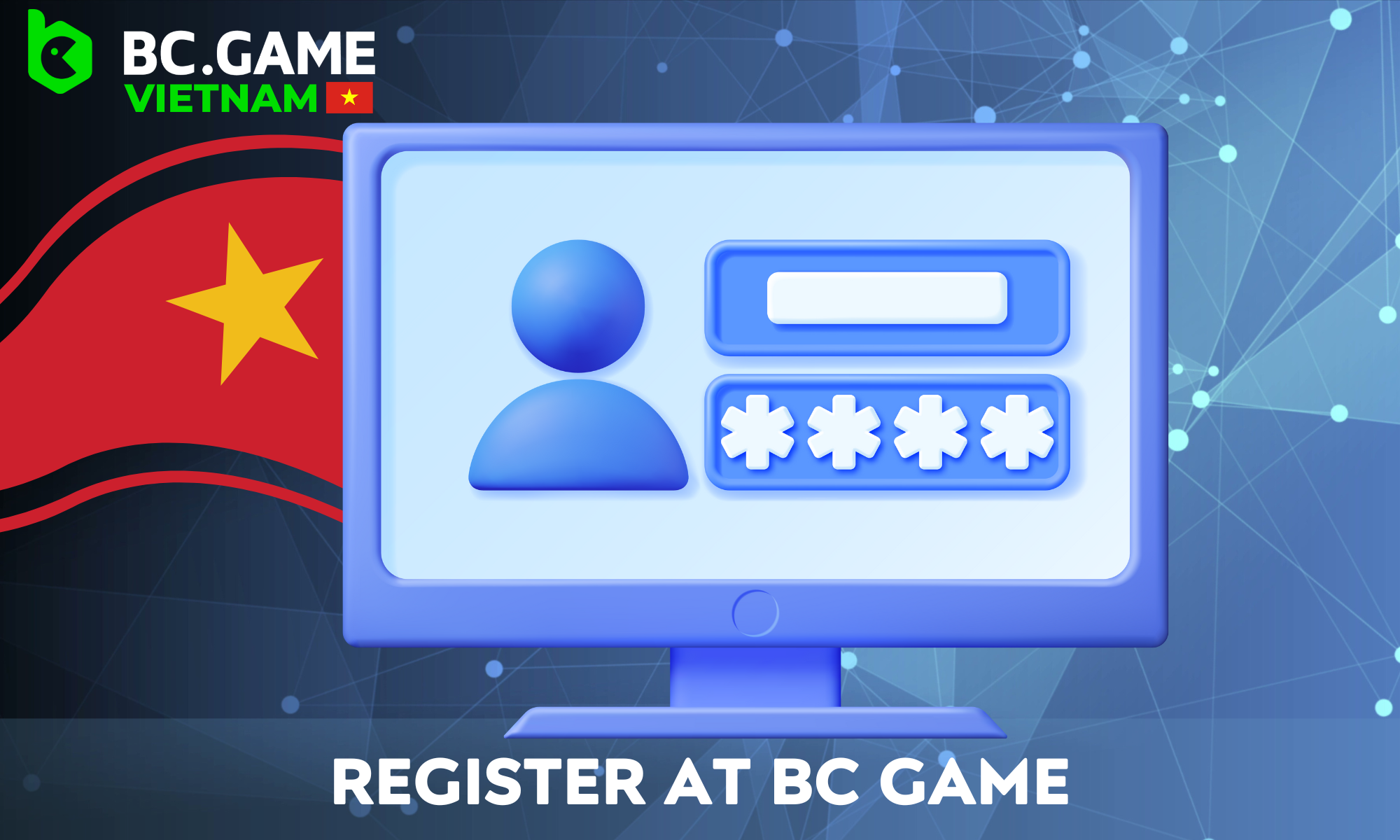 BC Game has a very simple and easy registration process for Vietnamese players