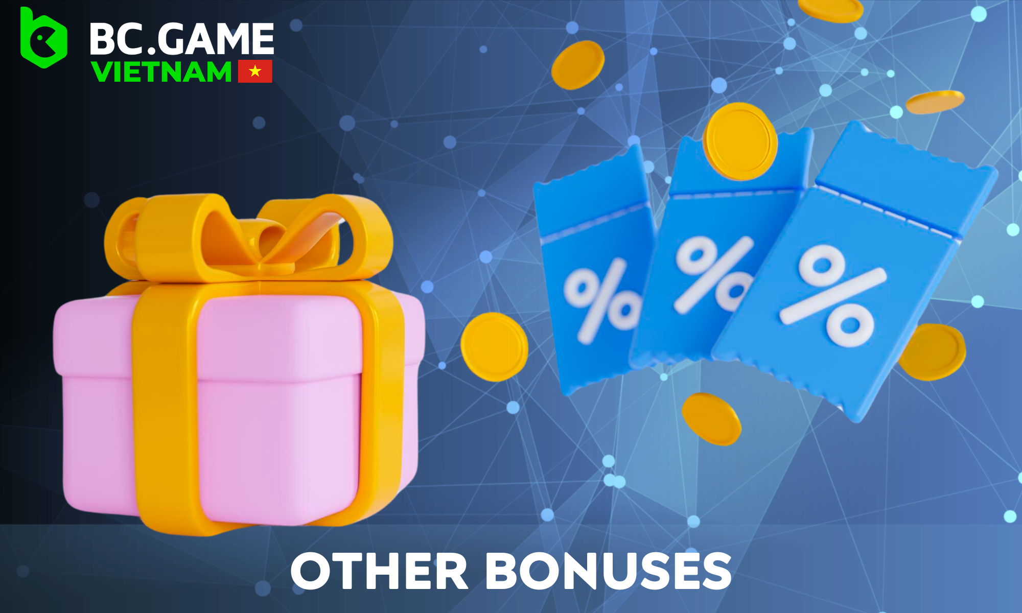 On the BC Game website you can find various bonuses and promotions