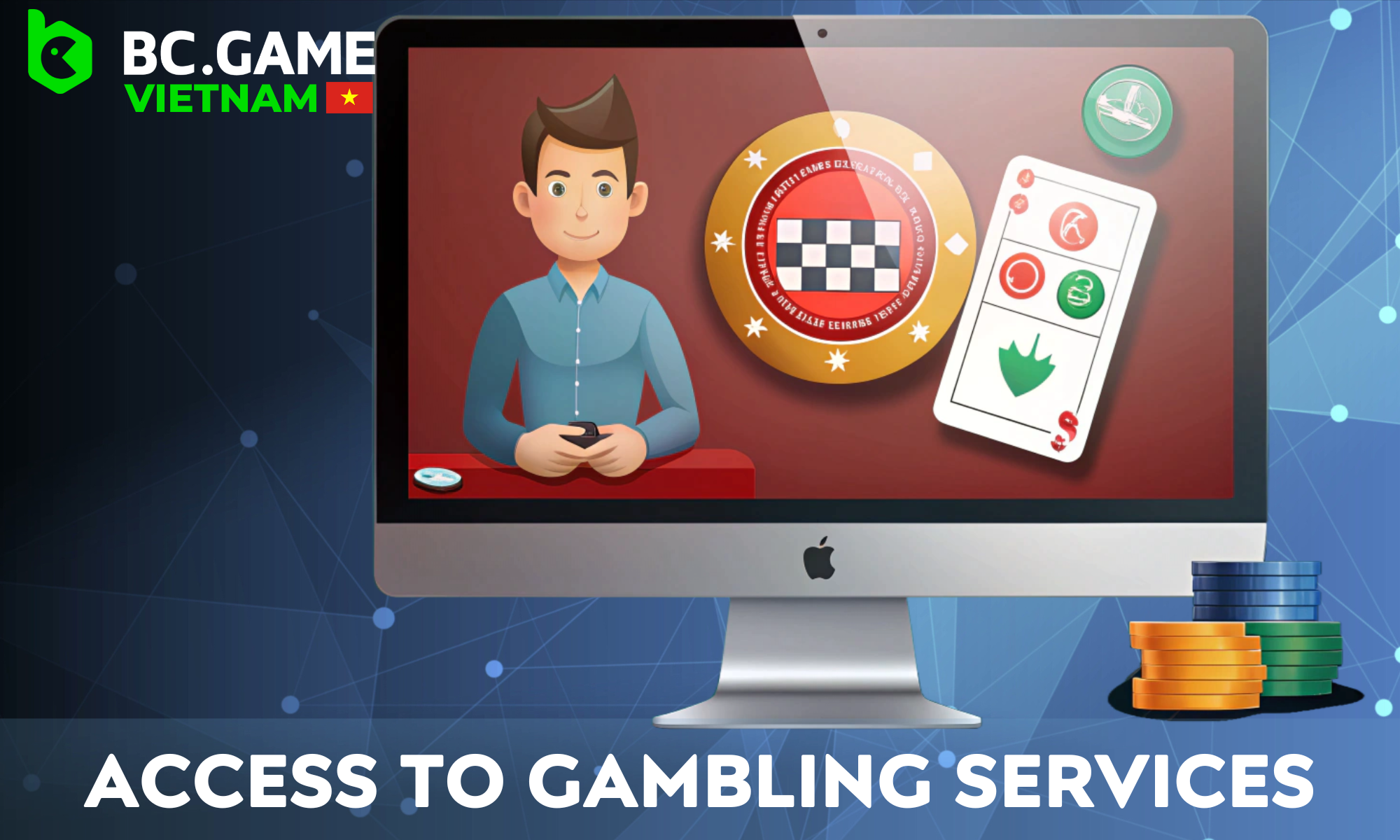 A registered player is provided with personal and a non-transferable right to use the services of the BC Game Casino