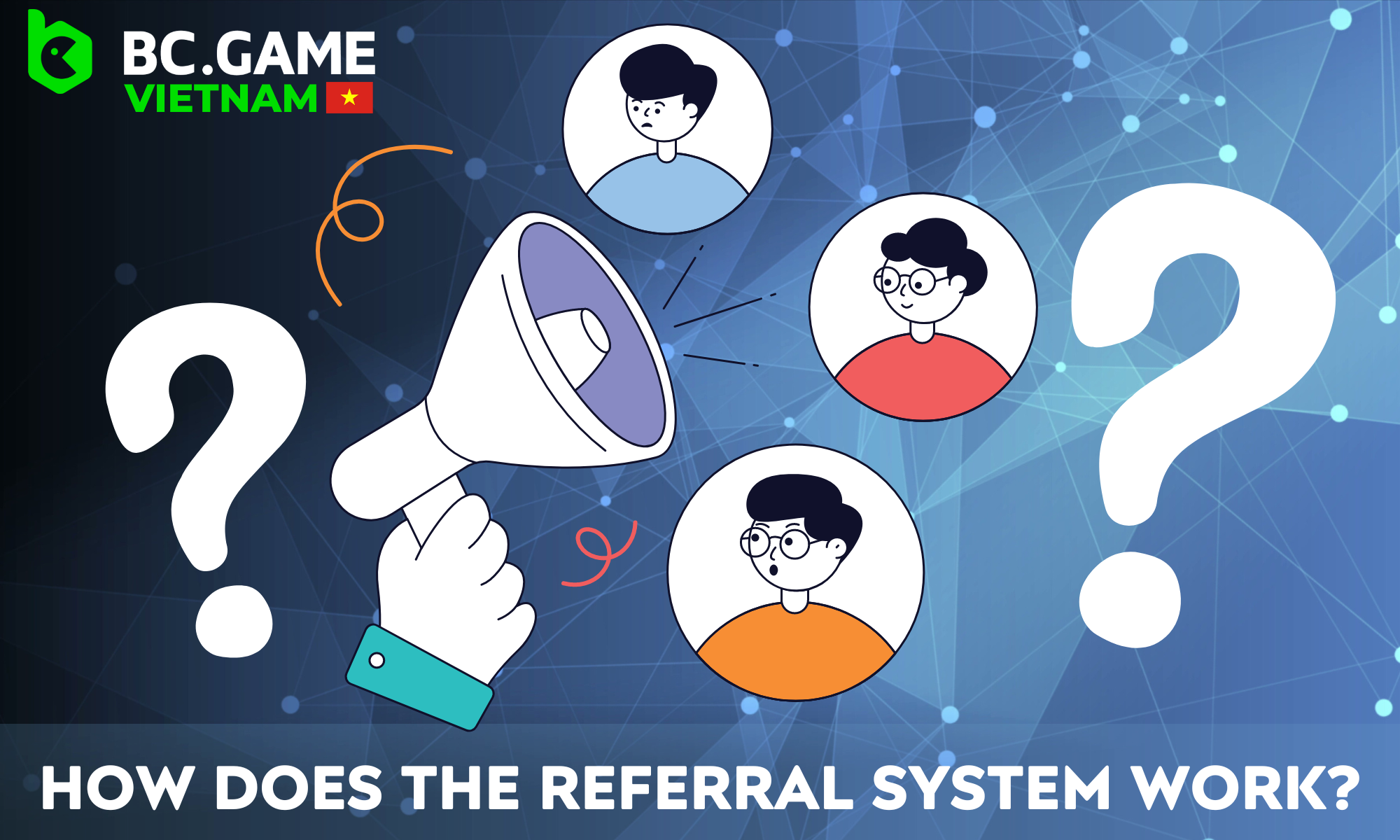 The Bcgame referral system is designed in such a way that partners receive a reward for attracting new players to the site