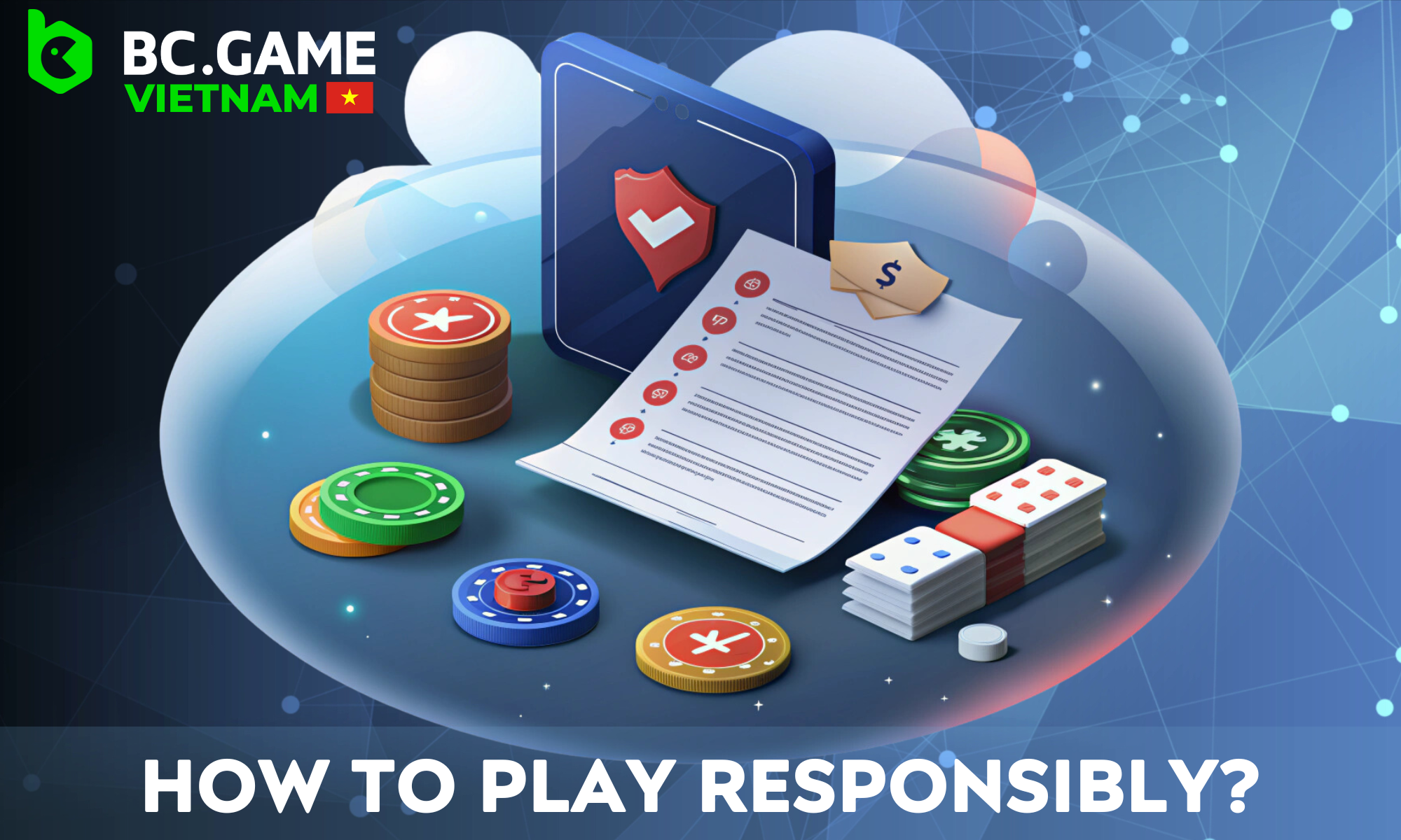 BC Game's recommendations on how to gamble responsibly