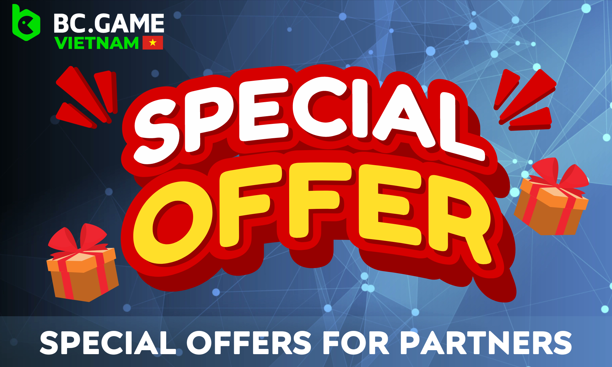 There is also a special offer from BC Game for regular partners